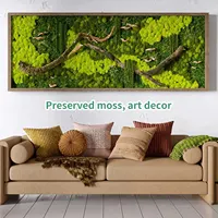 Artificial Green Plants Eternal Life Moss DIY Crafts Grass Garden Home Room Decor Mini Landscape Fake Grass 20/40/100g 4