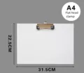 White A4 Horizontal