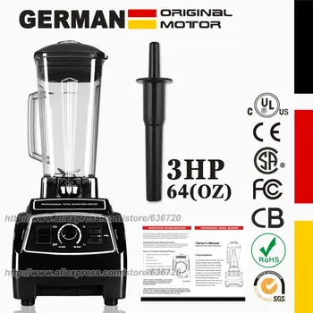 Countertop Smoothie Blender 2200 Watt, Professional High Speed Blender for Kitchen, Adjustable Speeds Control and 2L BPA Free 1