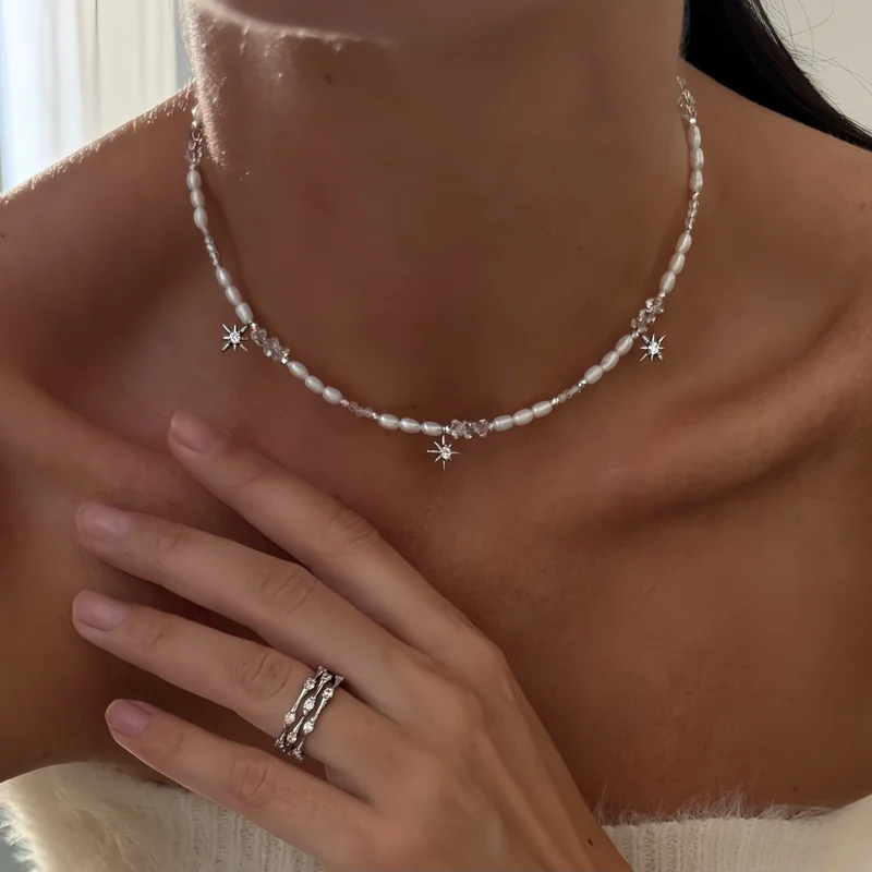 Minimalist Pearl Necklace for Women New Style Luxury