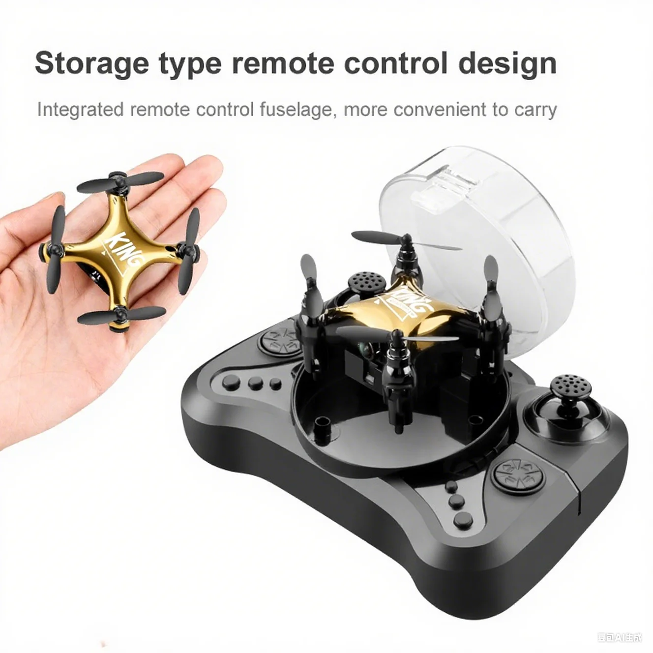 Oro K1 Nuovo mini drone elicottero telecomandato - Fotografia di qualità del film Aereo regalo giocattolo per bambini - immagine 4