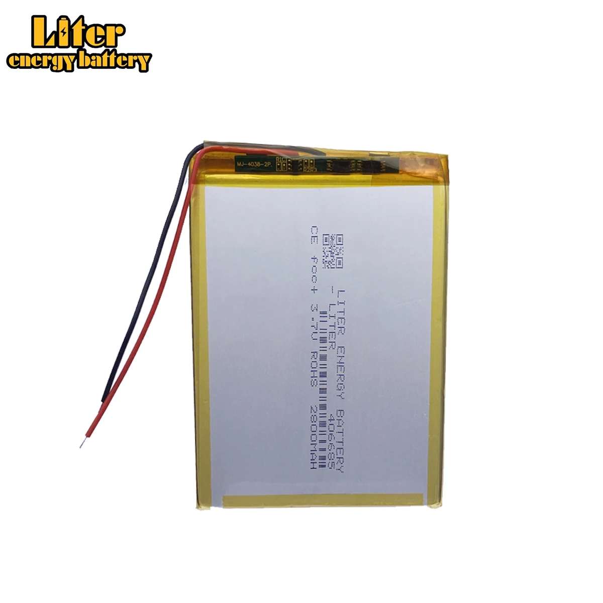lithium ion rechargeable batteries 406685 2800MAH For wisdom cool x5 Newman T7S HKC ma tablet battery Vedio Game