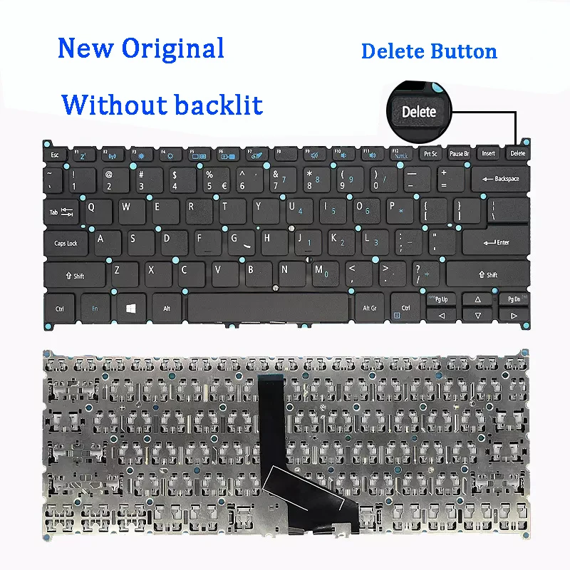 New ORIGINAL Laptop Keyboard For Acer TMX45-51 TMP414-51G P614 N20H4 N18P6 N19H3