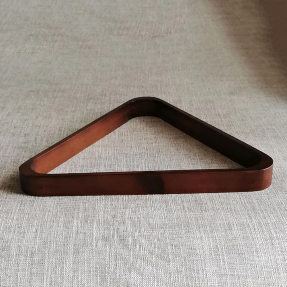 Wooden 8Ball Triangle Rack Billiard And Pool Suitable American Pool Table Creates Professional Playing Atmosphere billiard cue rack