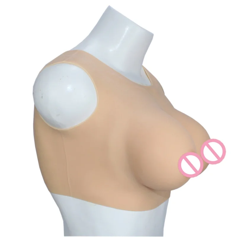 Women's Silicone Breasts Sissy Crossdress Boobs For Mastectomy Shemale Drag Gay Queen False Chest Transgender Cosplay