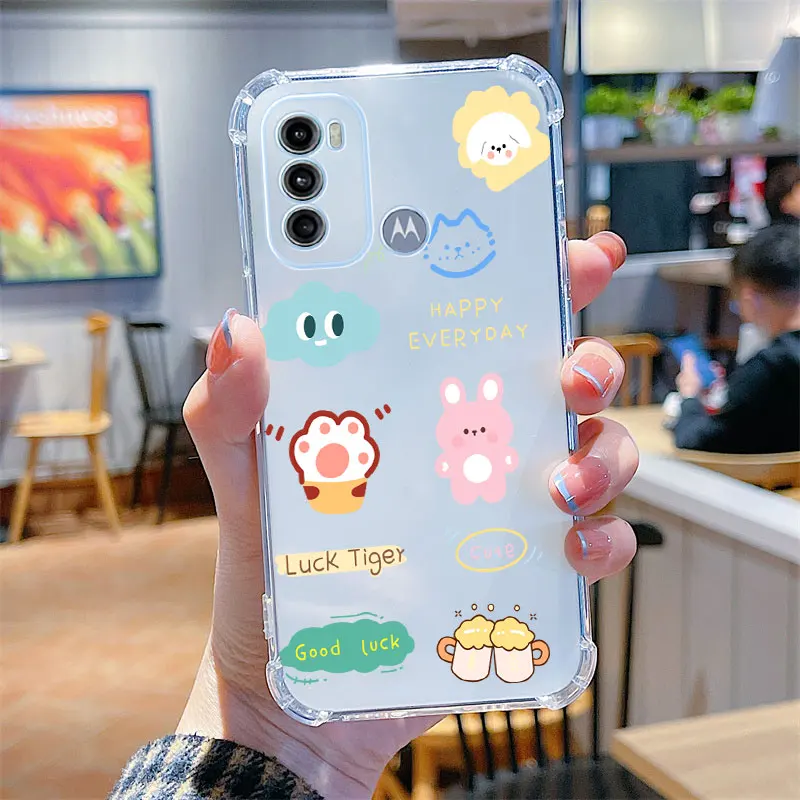 Adorable Transparent Animal Phone Case Cover