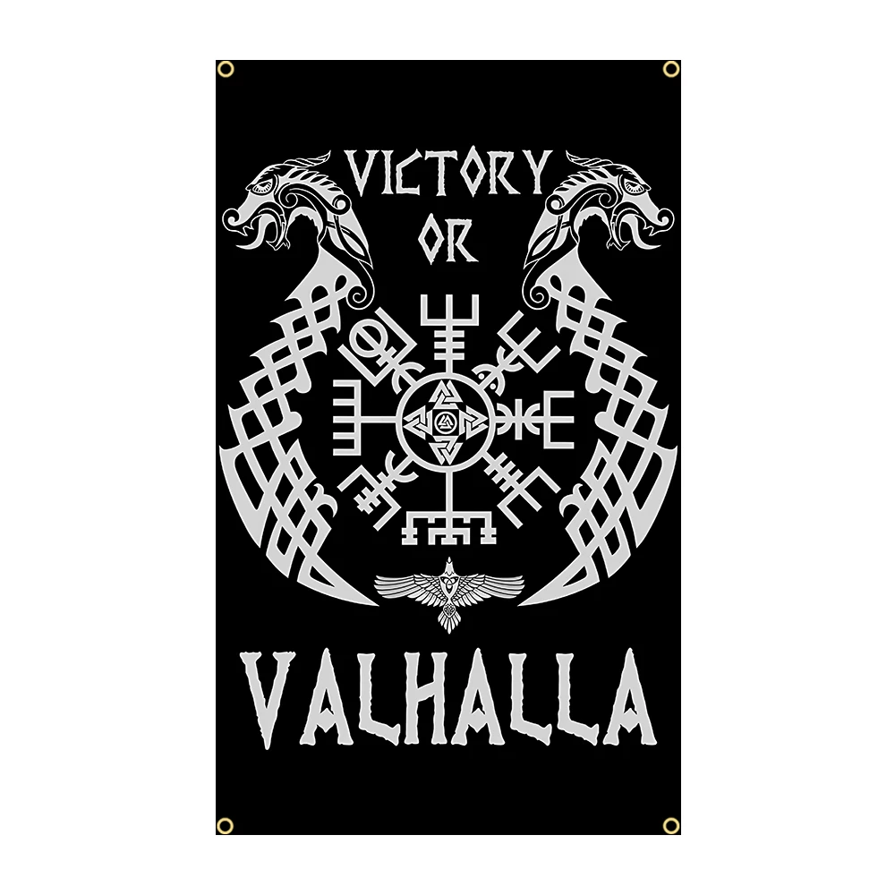 Vinland Viking Decorative Flag - Nordic Heritage Banner