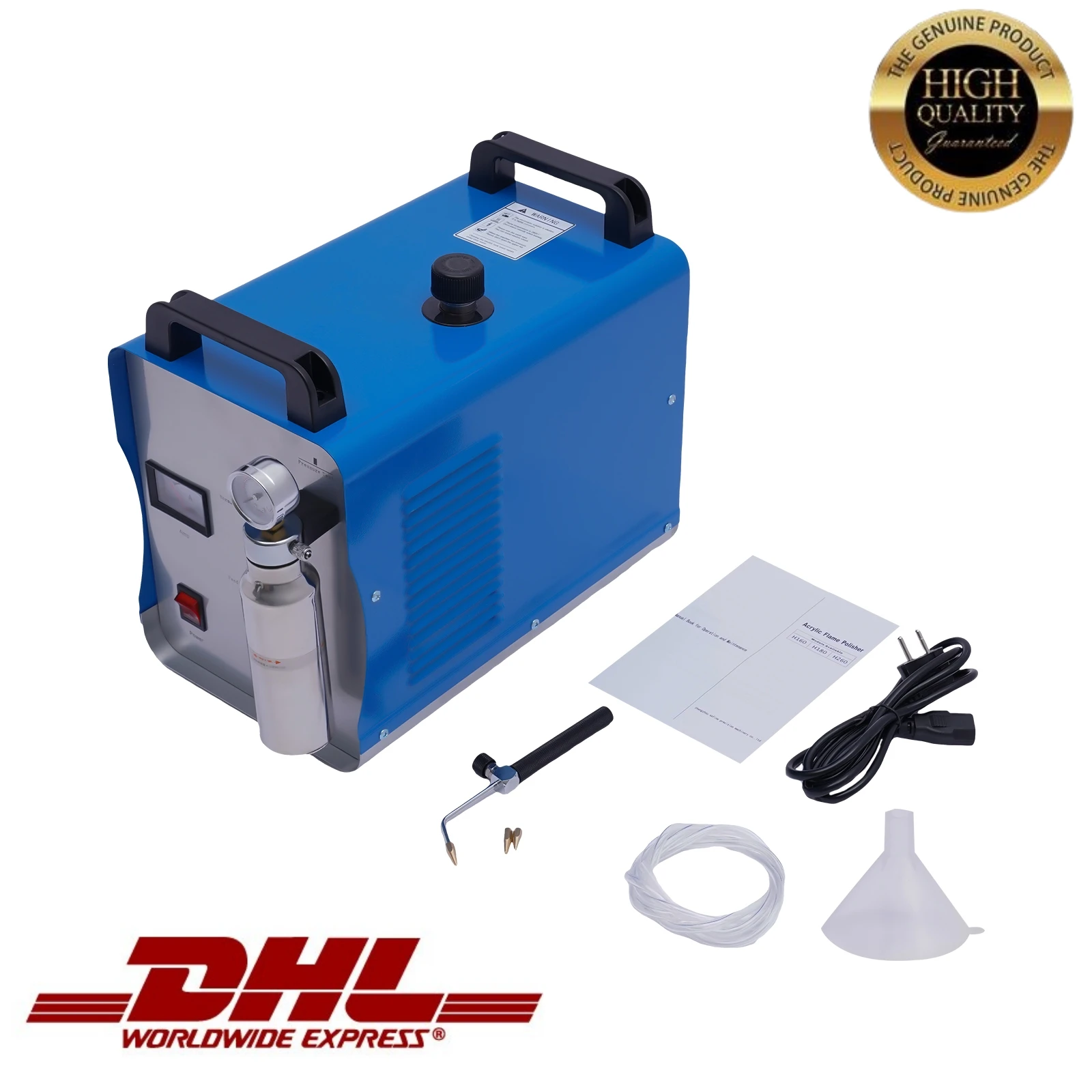 95L H180 Oxygen Hydrogen HHO Gas Flame Generator Polishing Machine 400W EU/US Plug simulated altitude training 100lpm tent oxygen bag hypoxic generator