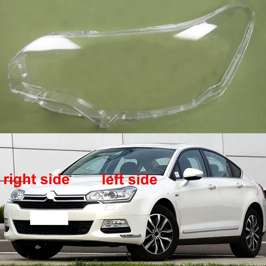 

Headlight Transparent Cover Lampshade Headlamp Shell Lens Plexiglass For Citroen C5 2010 2011 2012 2013 2014 2015 2016