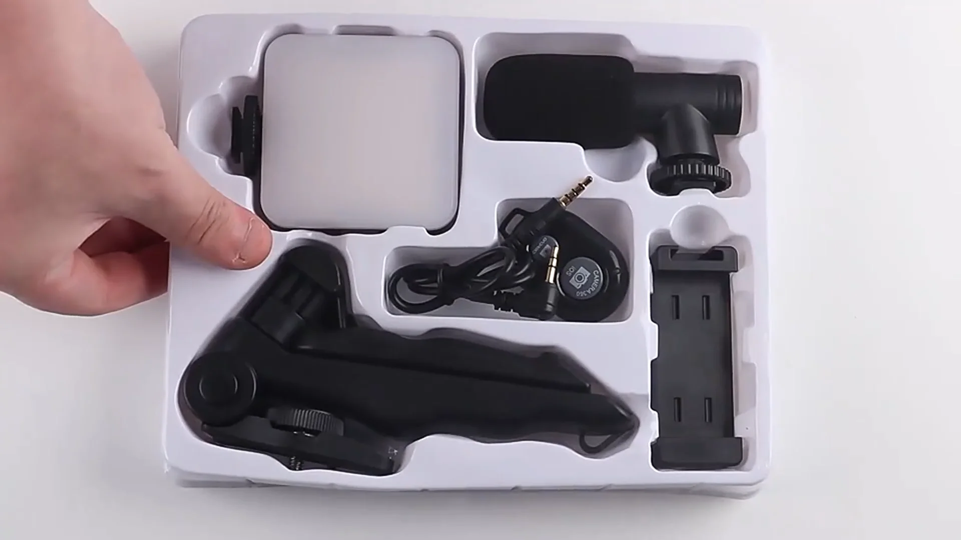 Vloging Video Making AY49 for Smartphone and Camera Vlogging Video Making Kit RGB Studio Kits Video Recording Photography Suit with Microphone LED Fill Light Mini Tripod Kit With Remote