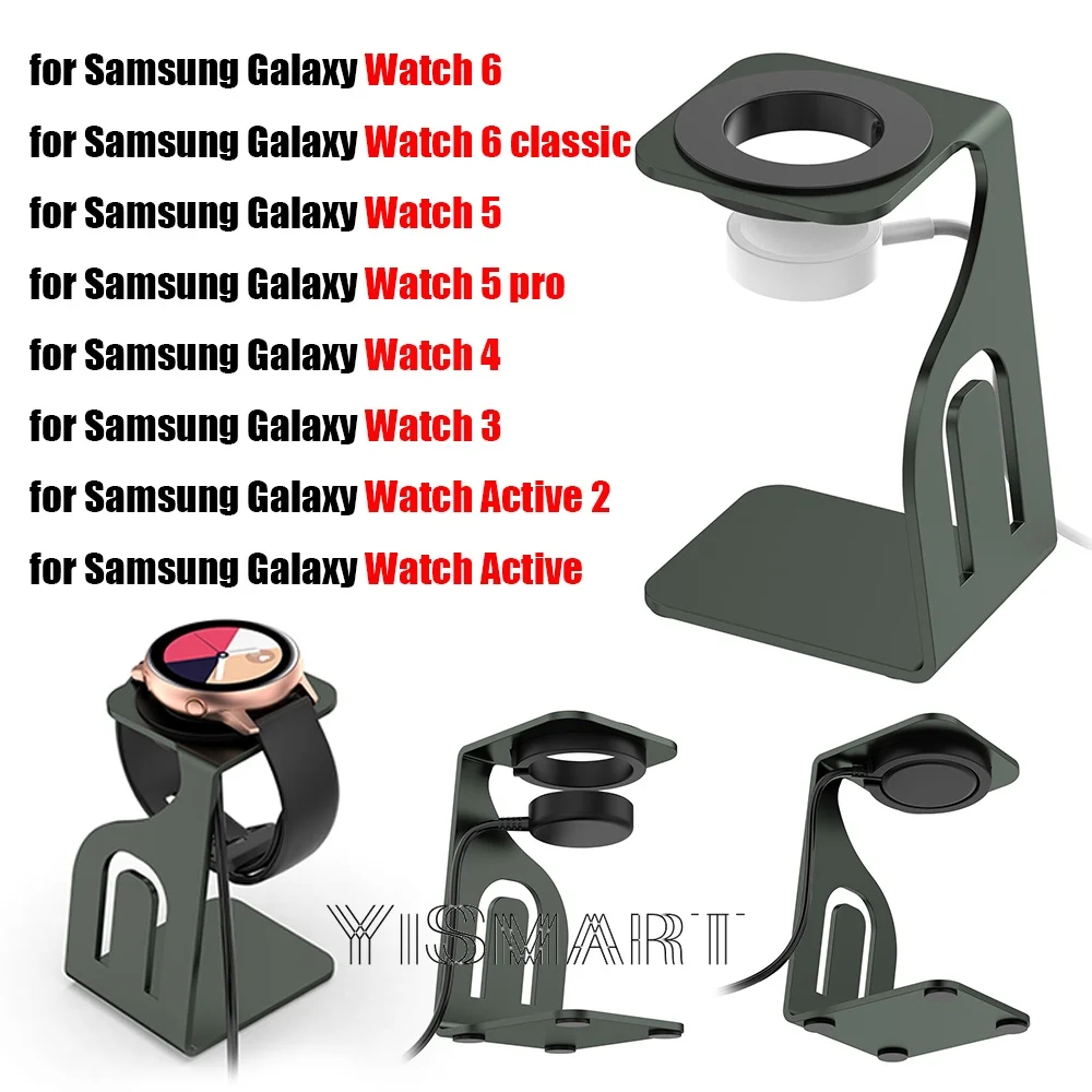 

Держатель зарядного устройства для Samsung Galaxy Watch 6 Classic Cradle Dock Bracket Base Stand for Galaxy Watch 5 Pro / 4 / 3 / Active 2 1
