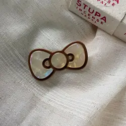 Chic Bow Hair Clip - Stylish & Trendy Fashion Accessory (01)