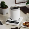 Electric Coffee Mug Warmer Timing Cup Heater for Water Tea Heating Coaster 9 Temperature Settings for Home Office 220V 1