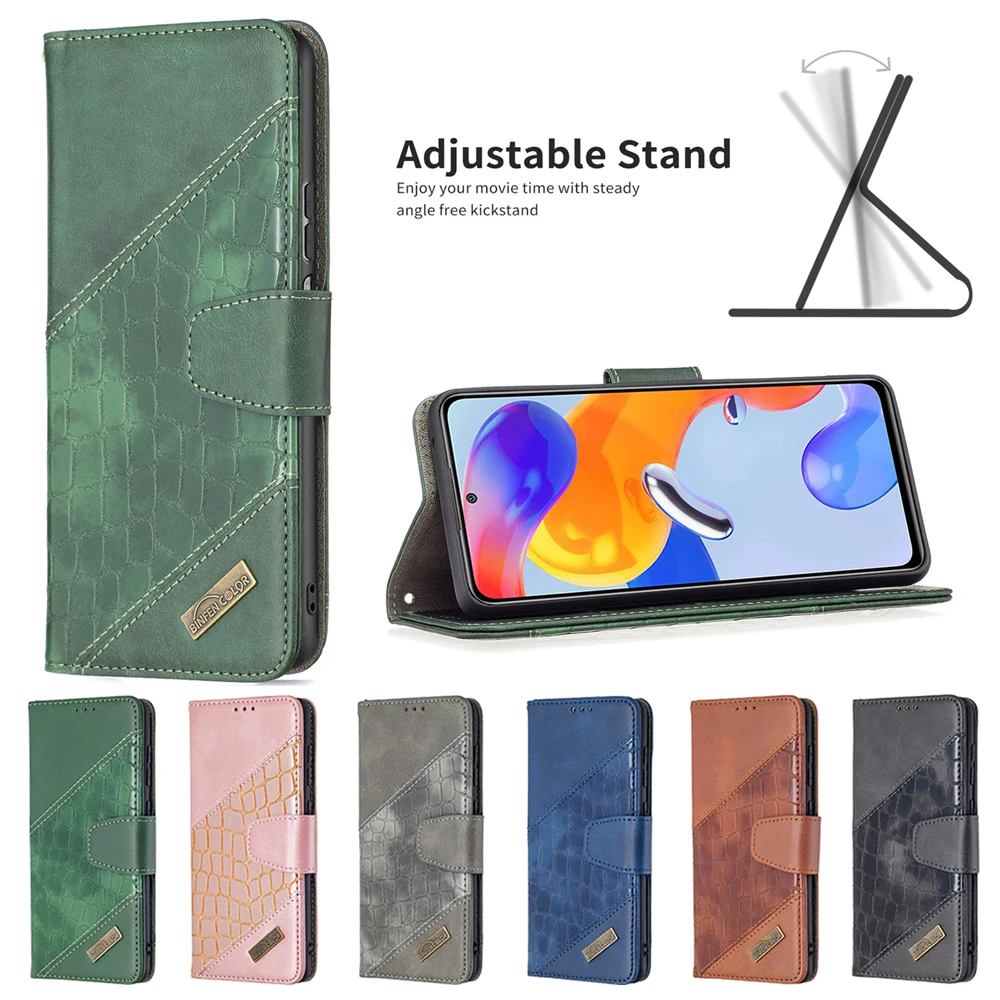 Crocodile Leather S22 Magnet Case For Samsung Galaxy S22 Ultra Case Leather Wallet For Samsung S 22 Ultra S22 Plus Flip Cover