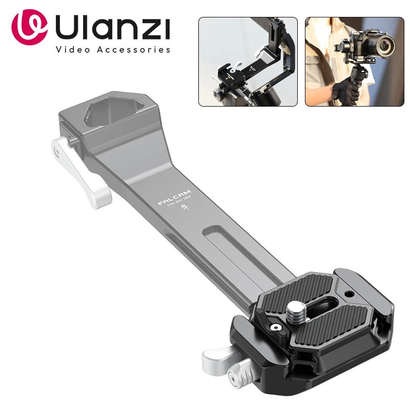 DJI RS3 MINI＋ULANZI  F38クランプ ベースプレート Ulanzi FALCAM F38 Mini Cross Arm Quick Release Plate Base