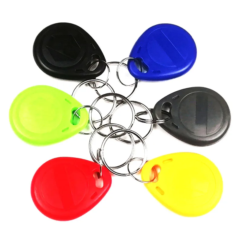 10pcs 13.56 Mhz Block 0 Sector Rewritable RFID M1 S50 1K UID Changeable Card Tag Keychain Keyfob ISO14443A 4