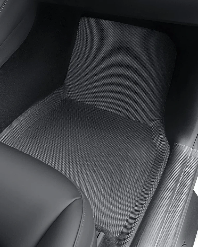 6-Piece TPE Floor Mats Set For Tesla Model Y (2021-2024/2025) – All-Weather, Full Coverage Includes Frunk & Trunk Liners, Custom Fit