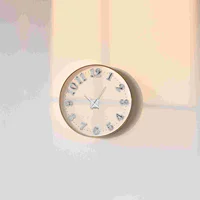 5 Sets Clock Accessories Numbers Self Adhesive Plate Mini Digital DIY Golden Plastic 2