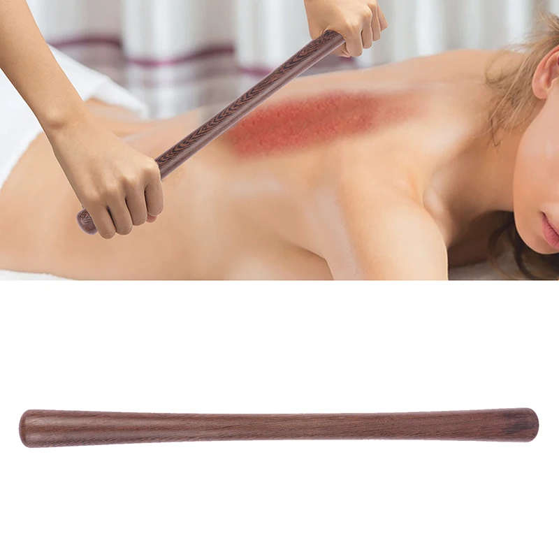 

Wooden Acupoint Tapping Massage Hammer Stick Body Meridian Stress Relief Natural Wood Massager For Back Waist Muscle Relaxation