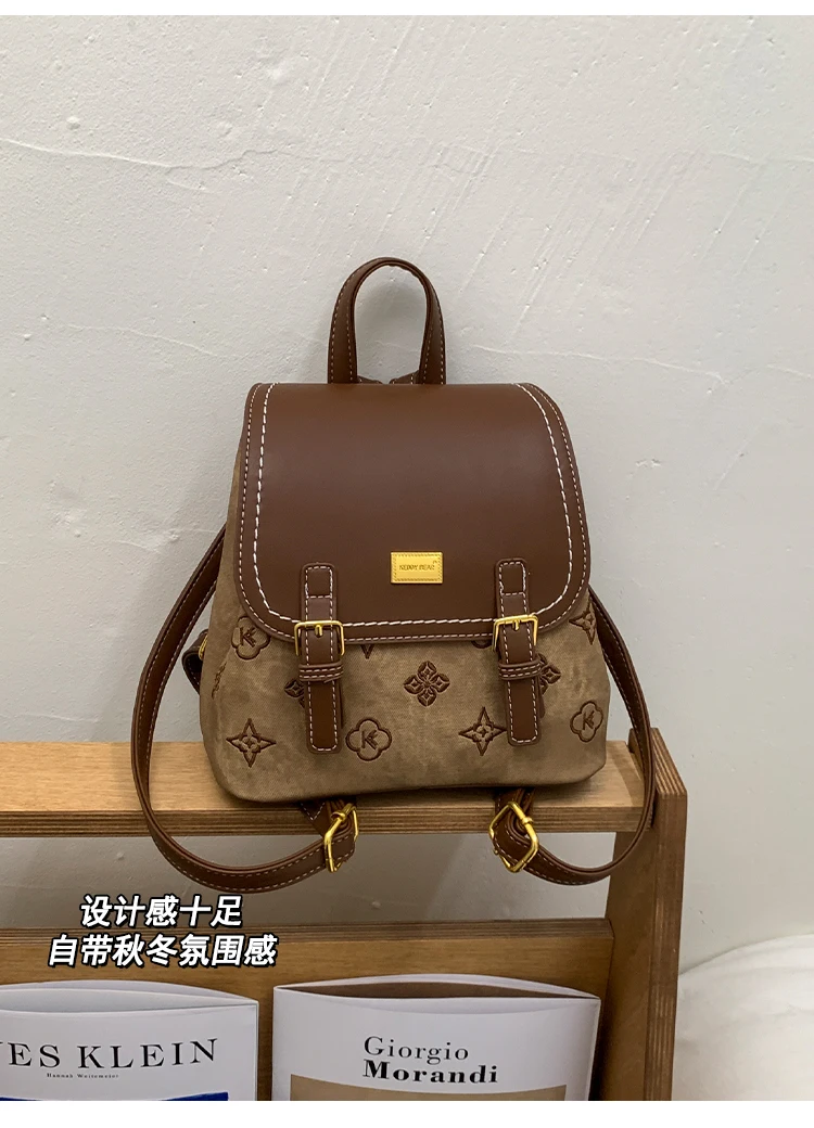 حقيبة ظهر نسائية ذات سعة كبيرة، حقيبة حمل عصرية أنيقة وقابلة للتحويل للاستخدام أثناء السفر والتنقل