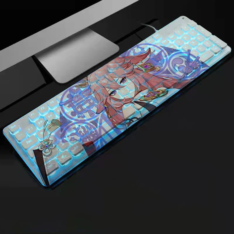 

Клавиатура игровая Проводная с подсветкой, 104 клавиш, USB