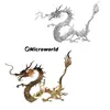 Microworld 3D Metal Puzzle Chinese Zodiac Dragon Model Kits DIY Laser Cut Assemble Jigsaw Toys Birthday Gifts For Adult Teen Kid 1