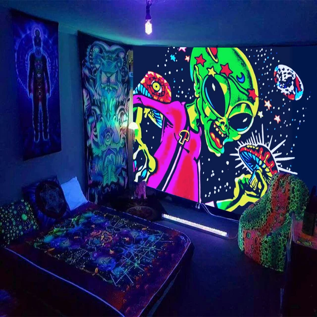 Psychedelic Bedroom Ideas