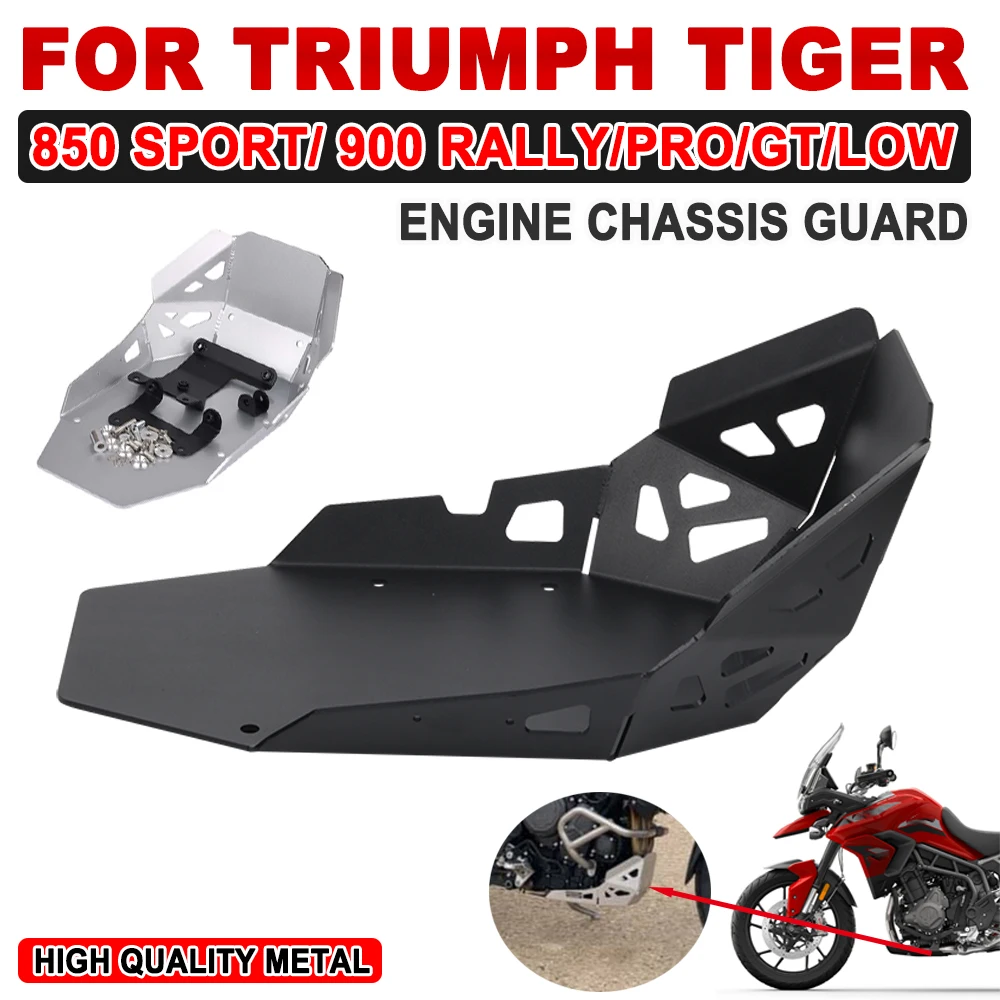 

For Triumph Tiger900 Rally Pro Tiger 900GT Pro Low 2020 - 2023 2022 Tiger 850 Sport Accessories Engine Chassis Guard Cover Plate