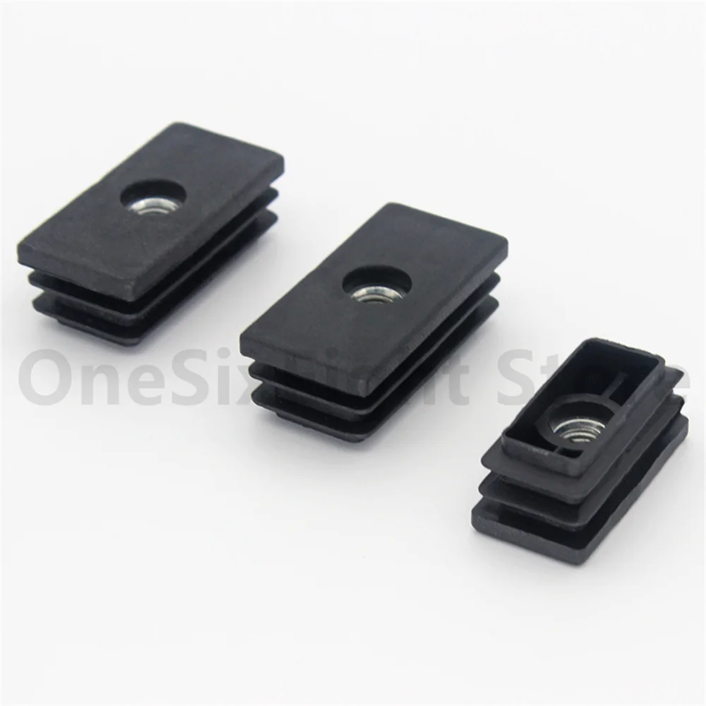 Square Nut Plug Heightened Foot Pad Stool Foot Pad Nut Pipe Plug Home Balance Adjustable Wheel Set