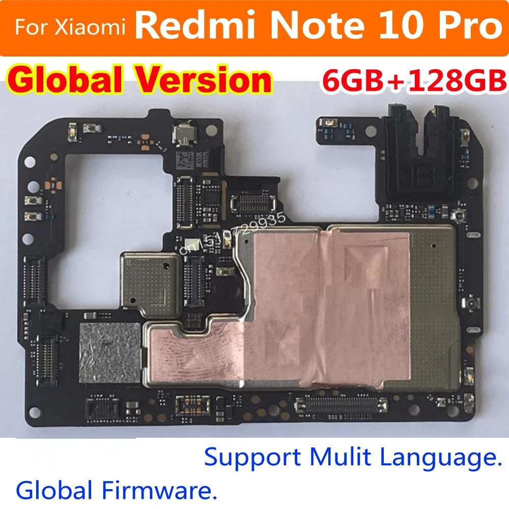 Разблокированная материнская плата с глобальной прошивкой для Xiaomi Redmi  Note 10 Pro Материнская плата схемы плата Материнская плата гибкий кабель |  AliExpress