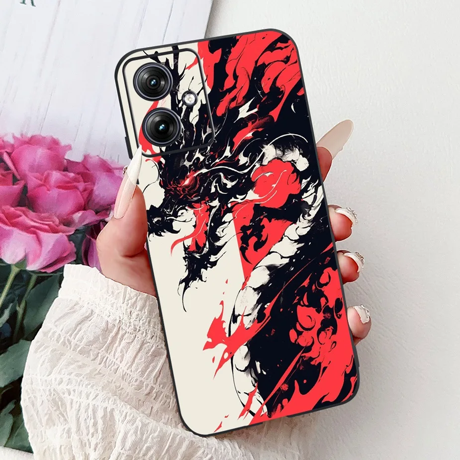 New Fashion Painted Soft Silicone Phone Case - Artistic Design Cover