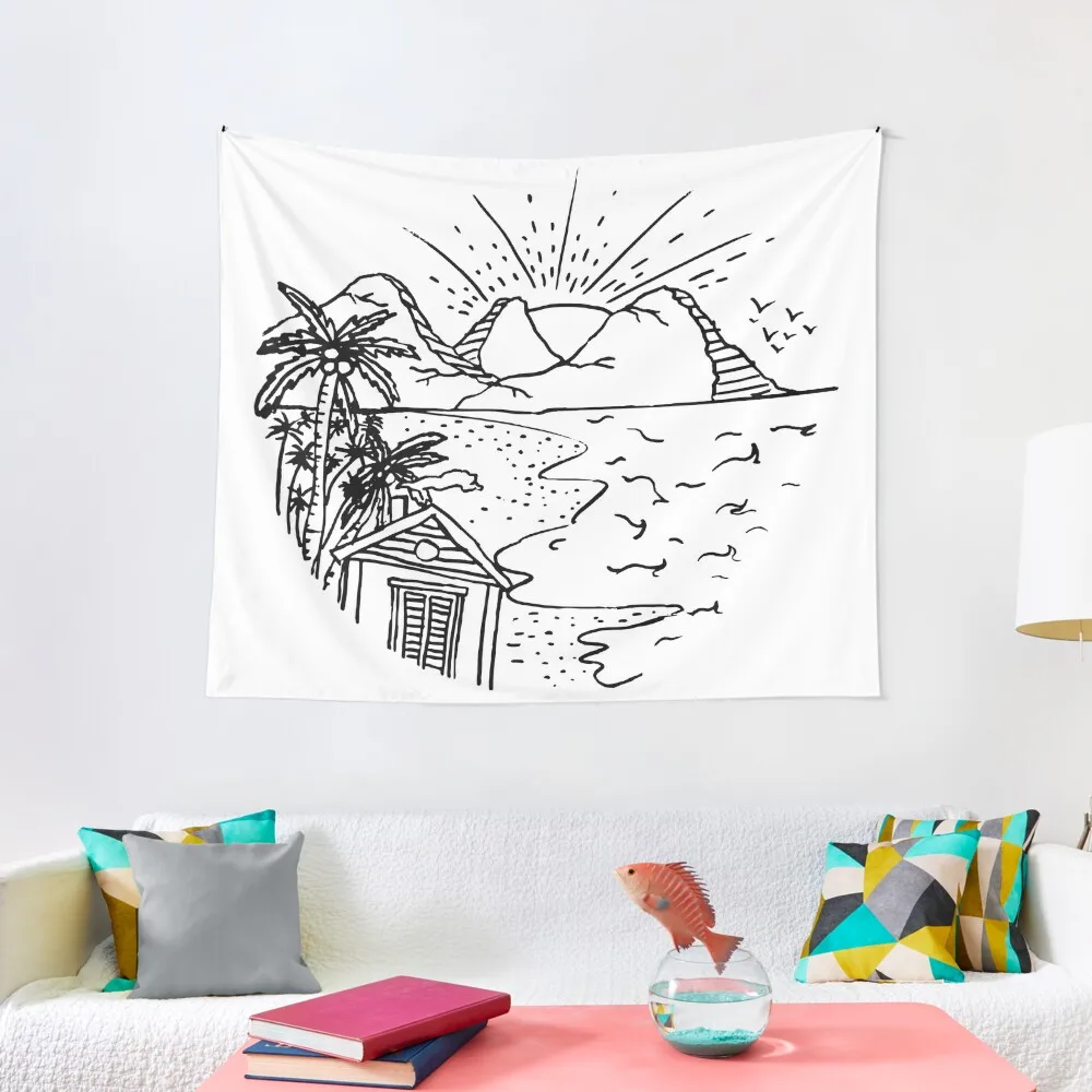 

My Dream House Tapestry Wall Hanging Tapestry Decoration Pictures Room Wall