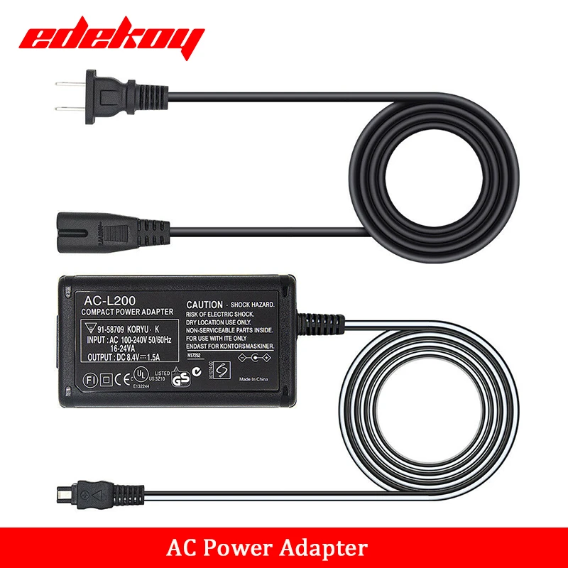 Power Adapter Camcorder Charger Sony Camera Charger Charging