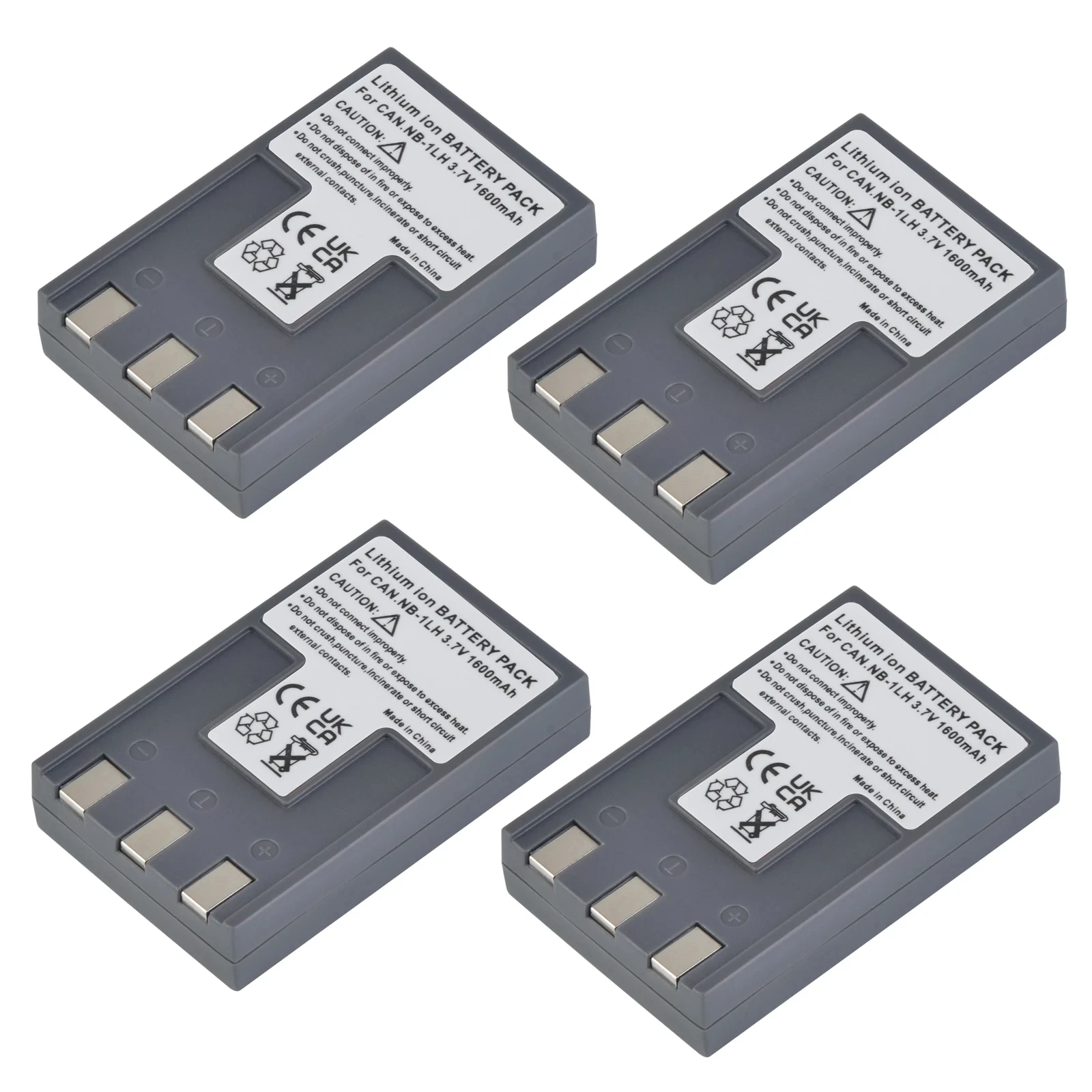 1600Mah Nb-1Lh Bateria Nb-1L Batteria Per Fotocamera Nb1L Per Canon Powershot S200 S100 S110 S300 S400 S410 S500 S530 Ixus 300 Ixy 200A