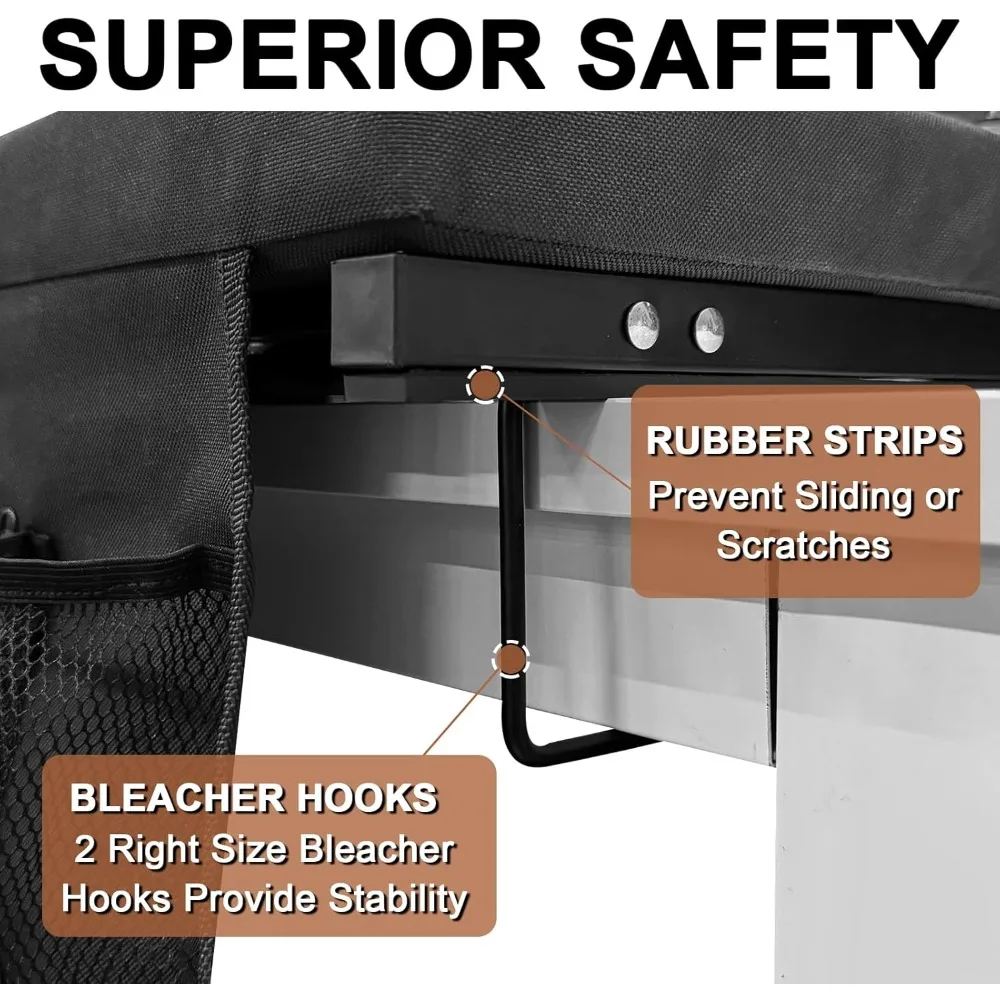 Heated Folding Stadium Seats Set 5