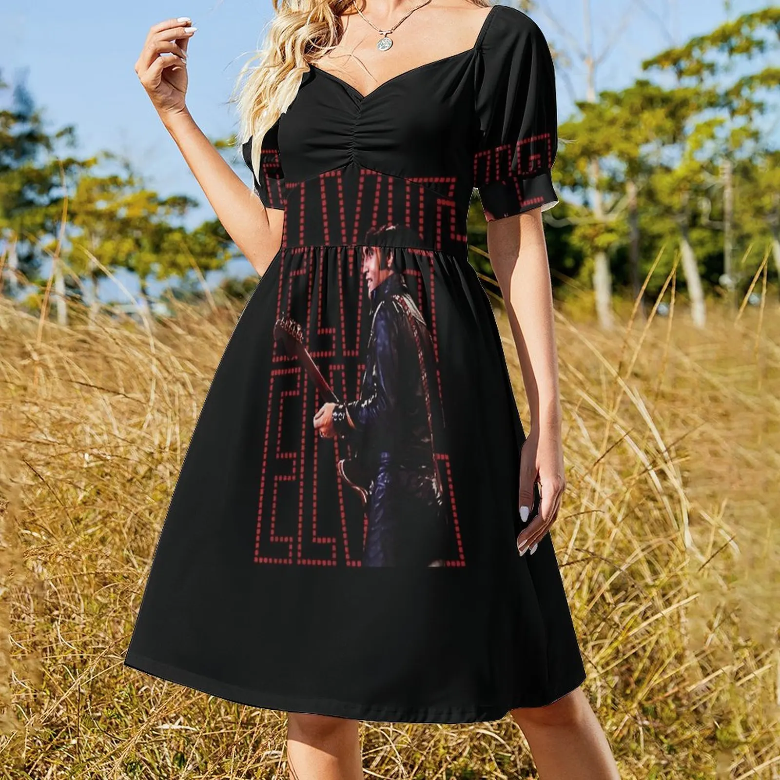 comeback tour 60s Short-Sleeved Dress dresses for womens dresses for women 2025 evening dress women formal occasion dresses