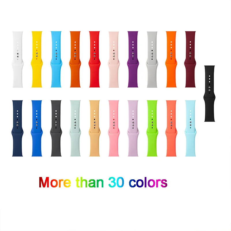 Premium Silicone Smartwatch Wristband Bracelet, Ultra-Durable and Comfortable