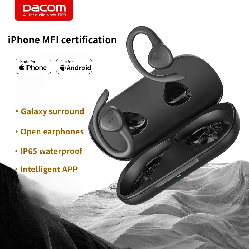 New DACOM OpenPods(G86) Bluetooth Earphones Open Sport Earphones