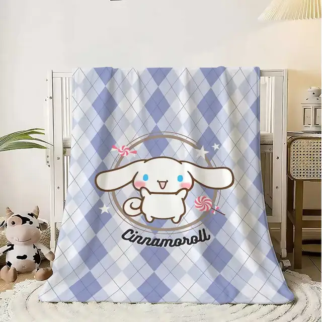 Kawaii Cinnamoroll Knee Blanket Throw Bed Blankets King Size Fluffy Plaid Interior for Home Luxury Bedding Sofa Soft Nap Picnic Kawaii Cinnamoroll Knee Blanket Throw Bed Blankets King Size Fluffy Plaid Interior for Home Luxury Bedding Sofa Soft Nap Picnic