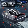 HJ817 500M Smart Remote Control RC Boat Bait Positioning Point with GPS Fixed Speed Cruising Auto Hopper rc fishing bait boat 6