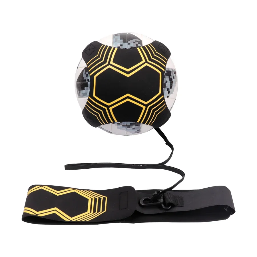 Soccer Ball Practice Belt Football Kick Training Belt Adjustable Trainer Train Equipment Kick Kids Adult Soccer Trainer
