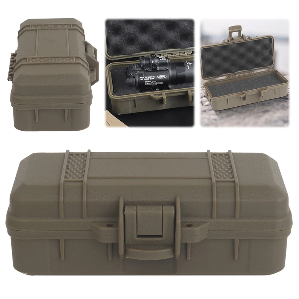 Outdoor Survival Tool Case with Sponge Survival Storage Container Dustproof Safety Protective Tool Case Outdoor Accessories