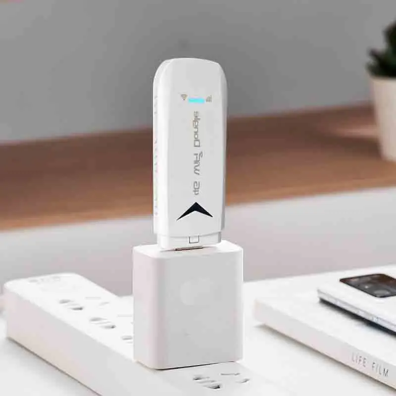 Wifi Dongle Usb 4g Modem Hotspot Cat4 150mbps Móvel sem Fio Desbloquear Roteador de Carro Gsm Umts Lte u Discos Sim Slot para Cartão - Imagem 3