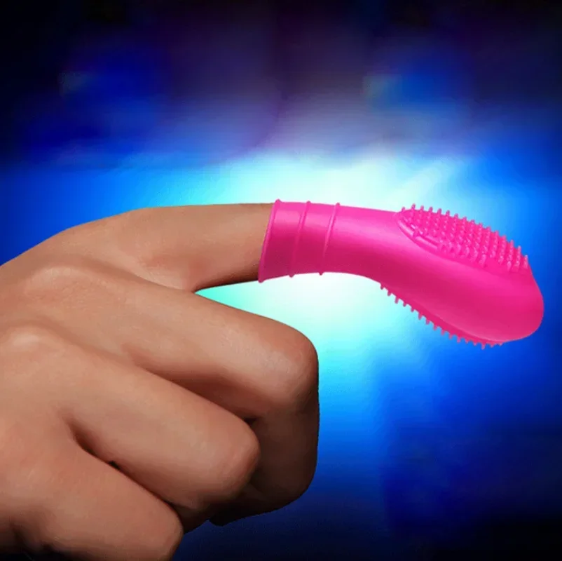 Sex Toys, Massage Glove Vibrator Female Masturbator Finger Sleeve G Spot Stimulate