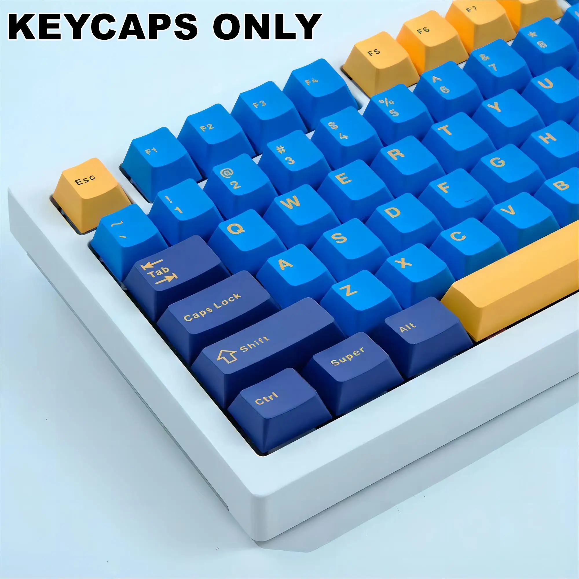 

171 Keys Nautilus PBT Cherry Keycaps Double-shot Legends Keycap Set for Mx Cherry Gateron Switch Mechanical Keyboard Kit