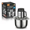 5L Electric Meat Grinder 1000W Multi Household Vegetable Chopper  Food Processor,BPA-free Stainless Steel Mincers for Kitchen 5