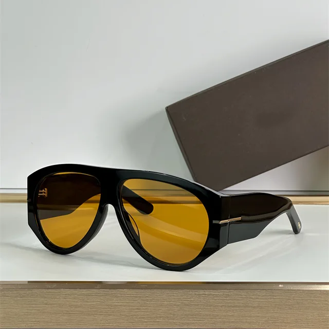 Lunettes de soleil pilote surdimensionnées pour femmes, mode luxe, grande monture, une pièce dégradée, rétro, classiques, nuances épaisses, nouvelle collection 1