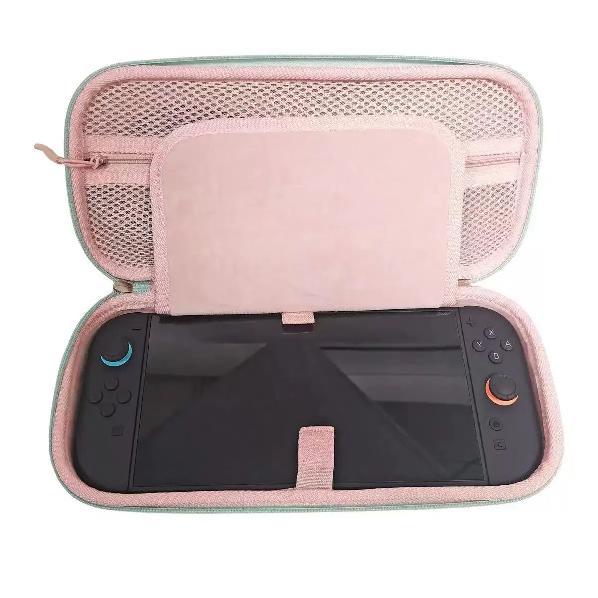 스위치 2 수납 가방 ? 플리스 안감, 긁힘 방지, 게임 카트리지 수납 케이스 포함