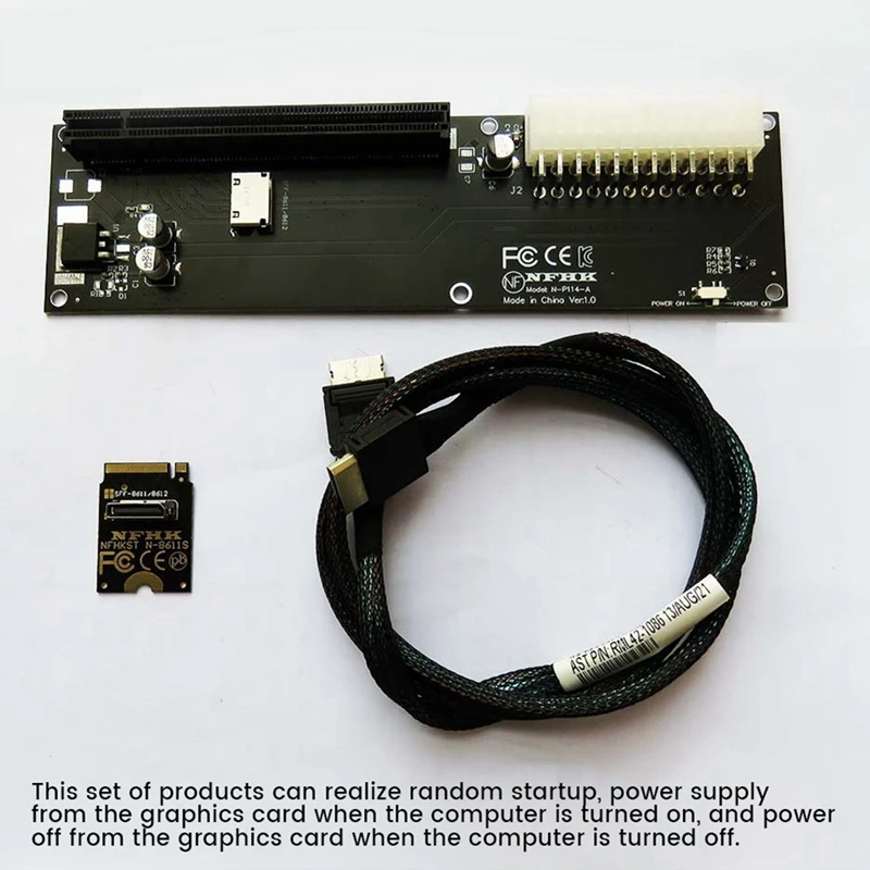 Placa gráfica externa Oculink, SFF-8612, SFF-8611, PCI-E