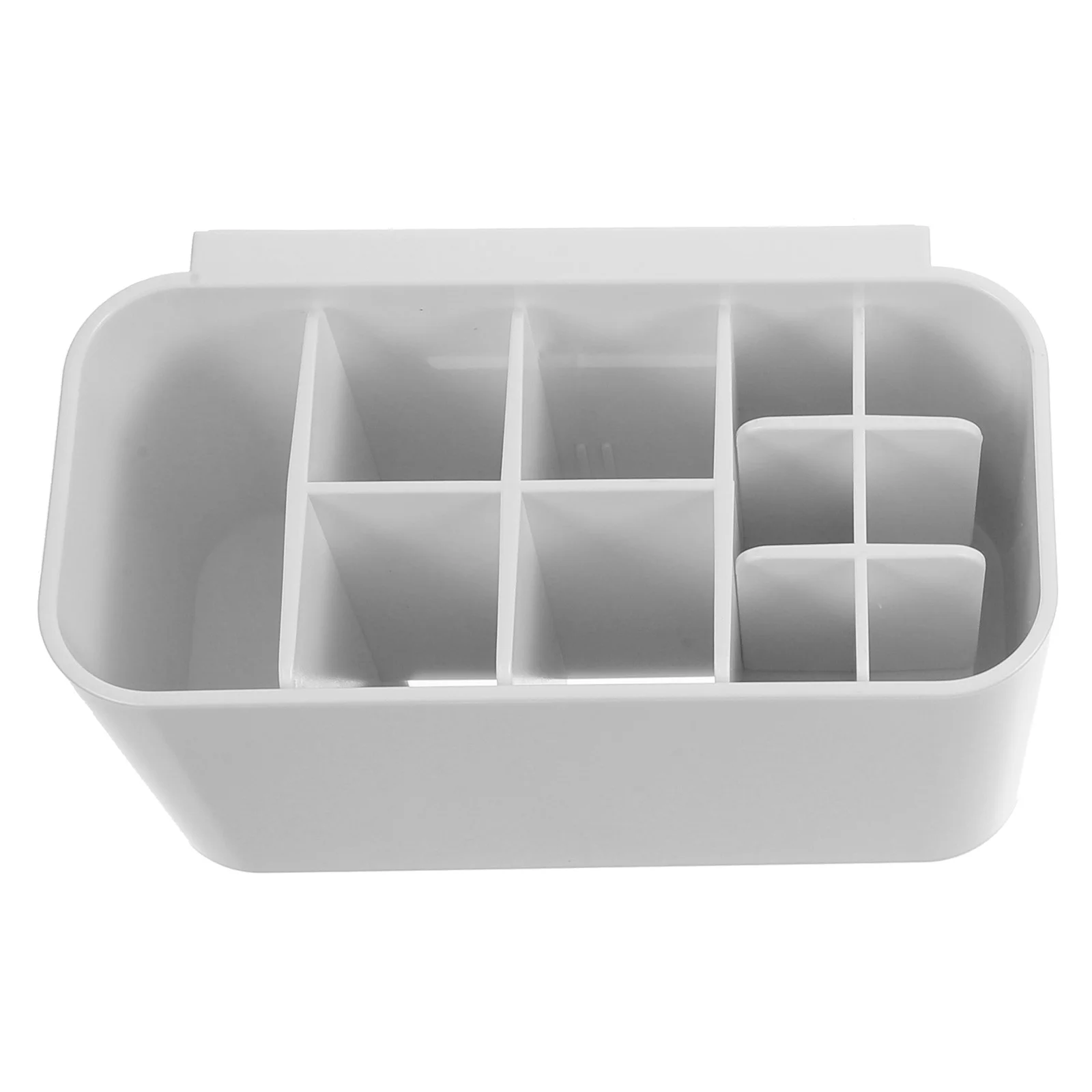 

Desktop Electric Toothbrush Holder Storage Shelf Toiletry Containers Abs Multi-grid Case